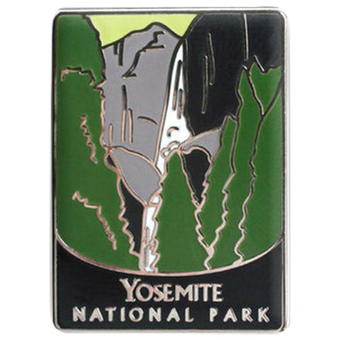 Yosemite National Park Pin - California Souvenir, Official Traveler Series