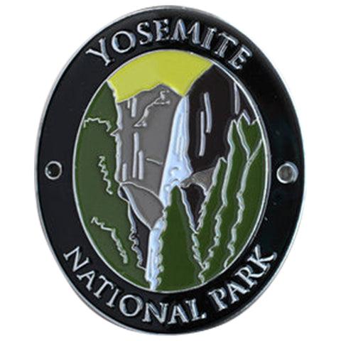Yosemite National Park Walking Stick Medallion - California, Traveler Series