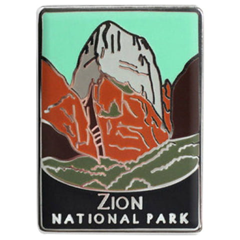 Zion National Park Pin - Utah Souvenir, Official Traveler Series