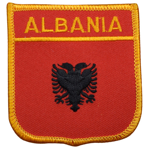 Albania Patch - Tirana, Ionian Sea, Balkan Peninsula 2.75" (Iron on) - Patch Parlor