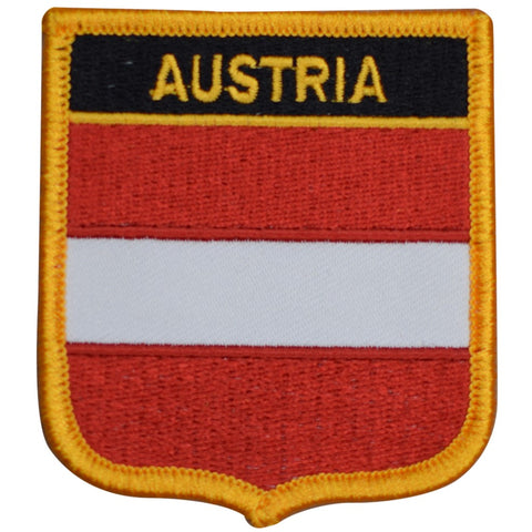 Austria Patch - Vienna, Europe, Austrian Badge 2.75" (Iron on) - Patch Parlor
