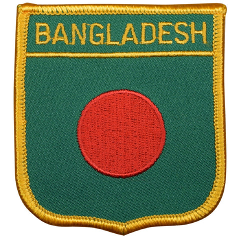 Bangladesh Patch - South Asia, People's Republic of Bangladesh Badge 2.75" (Iron on)