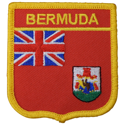 Bermuda Patch - British Overseas Territory, North Atlantic Ocean 2.75" (Iron on)