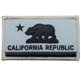California Flag Patch Set - CA Republic Badge 3.25" (5-Pack, Iron on) - Patch Parlor