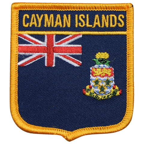 Cayman Islands Patch - Caribbean, Grand Cayman, George Town 2.75" (Iron on) - Patch Parlor