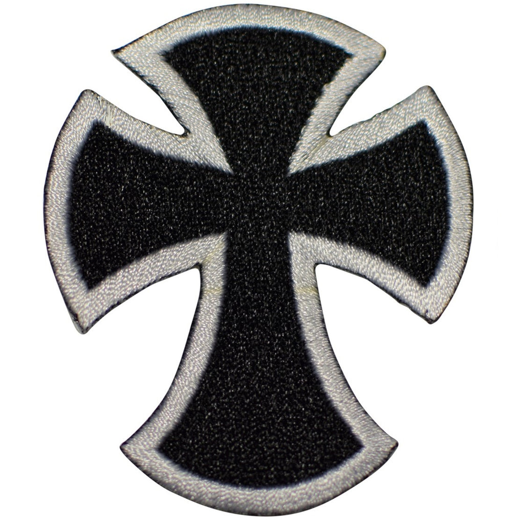 Black & White Cross Applique Patch - Jesus Christian Badge 2-3/4 (Cle –  Patch Parlor