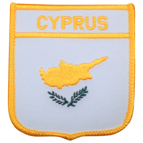 Cyprus Patch - Eastern Mediterranean, Greek, Turkish, Nicosia 2.75" (Iron on) - Patch Parlor