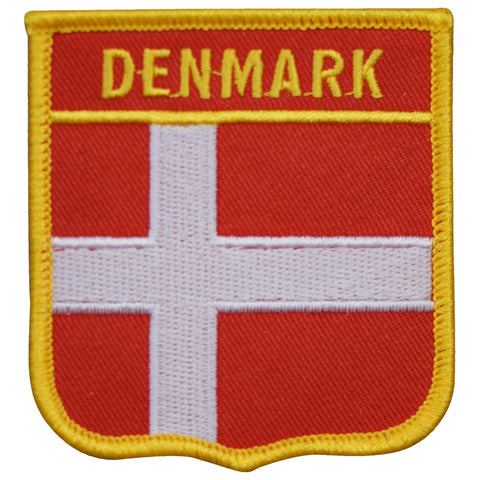 Denmark Patch - Nordic, Zealand, Funen, Jutland, Scandinavia 2.75" (Iron on) - Patch Parlor
