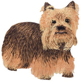 Yorkie Dog Applique Patch - Puppy, Canine, Animal Badge 2-7/8" (Iron on) - Patch Parlor