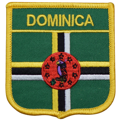 Dominica Patch - West Indies, Roseau, Leeward Islands, Caribbean 2.75" (Iron on) - Patch Parlor