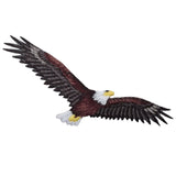 Bald Eagle Applique Patch - Soaring Bird, Animal Badge 4.5" (Iron on) - Patch Parlor