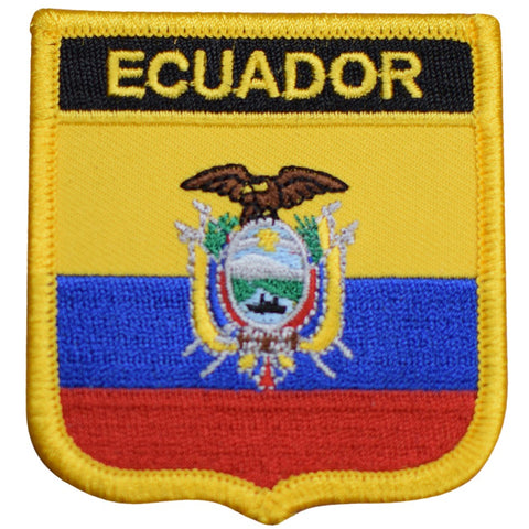 Ecuador Patch - South America, Equator, Galapagos Islands, Quito 2.75" (Iron on) - Patch Parlor