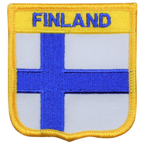 Finland Patch - Nordic, Helsinki, Espoo, Baltic Sea Badge 2.75" (Iron on) - Patch Parlor