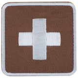 First Aid Patch - Embroidered Medical Cross Sign Badge 2" (Iron On)