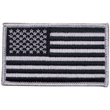 American Flag Patch Set - United States of America, USA 3-3/8" (4-Pack, Iron on) - Patch Parlor