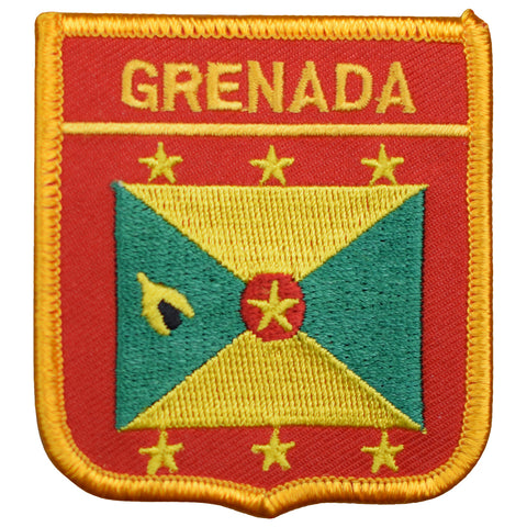 Grenada Patch - West Indies, Caribbean Sea, Grenadines Islands 2.75" (Iron on) - Patch Parlor