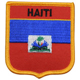 Haiti Patch - Hispaniola, Antilles Archipelago, Caribbean Sea 2.75" (Iron on) - Patch Parlor