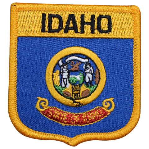 Idaho Patch - Boise, Snake River Plain, Great Basin, Rocky Mtns 2.75" (Iron on) - Patch Parlor