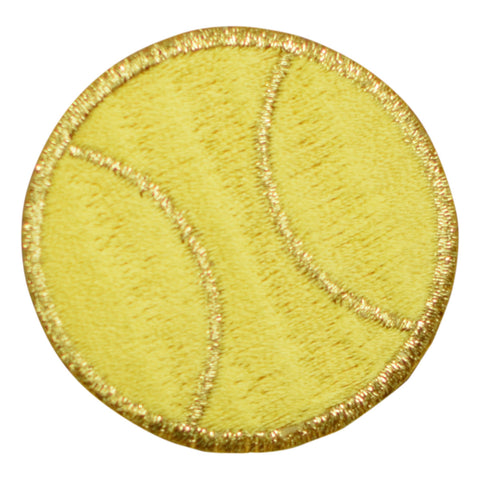 Tennis Ball Applique Patch - Sports Badge 2" (Iron on) - Patch Parlor