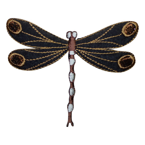 Stick On Emblems Brown Dragonfly Iron-On Applique Patch - Foto 11