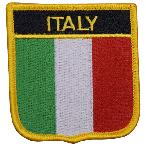 Italy Applique Patch - Italia, Mediterranean, Europe, Rome 2.75" (Iron on) - Patch Parlor