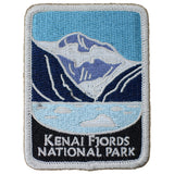 Kenai Fjords National Park Patch - Embroidered Alaska Badge 2-7/8" (Iron On)