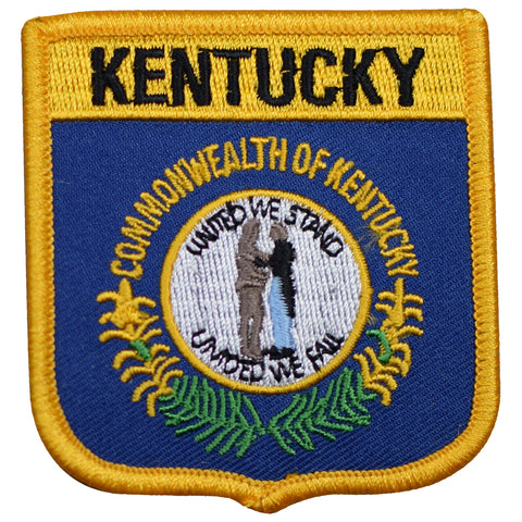 Kentucky Patch - Frankfort, Louisville, Bluegrass State, KY 2.75" (Iron on) - Patch Parlor