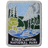Kings Canyon National Park Patch - Embroidered Sierra Nevada California Badge 2-7/8" (Iron On)