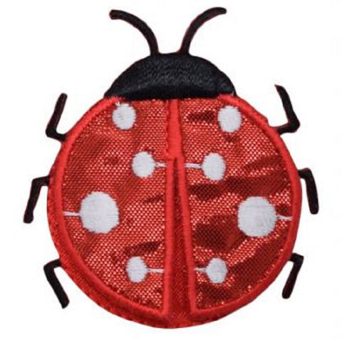 Ladybug Applique Patch - Layered, Insect, Bug Badge 1-5/8" (Iron on) - Patch Parlor