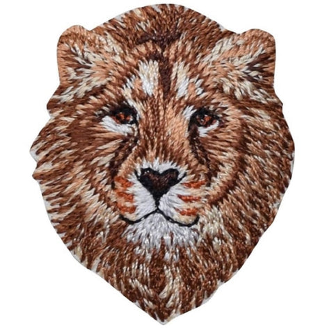 Lion Applique Patch - Leo, Zookeeper Badge 1.75" (Iron on) - Patch Parlor