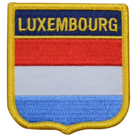 Luxembourg Patch - Oesling, Ardennes, Gutland 2.75" (Iron on) - Patch Parlor