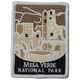 Mesa Verde National Park Patch - Embroidered Colorado Badge 2-7/8" (Iron On)