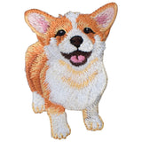 Corgi Dog Applique Patch - Embroidered Puppy Pet Animal Badge 2" (Iron On)