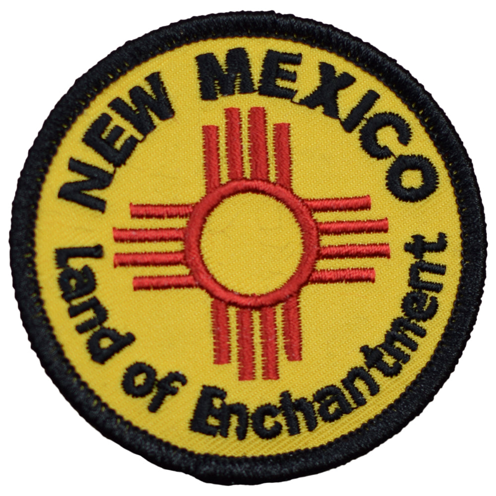 New Mexico Patch - Land of Enchantment, NM Badge 2.5 (Iron on) – Patch  Parlor