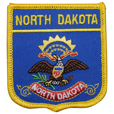 North Dakota Patch - Midwest, Bismarck, Fargo, Great Plains 2.75" (Iron on) - Patch Parlor