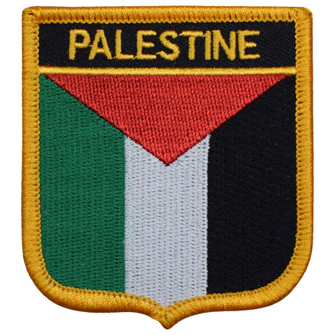 Palestine Patch - Israel, West Bank, Gaza Strip, Jordan 2.75" (Iron on) - Patch Parlor