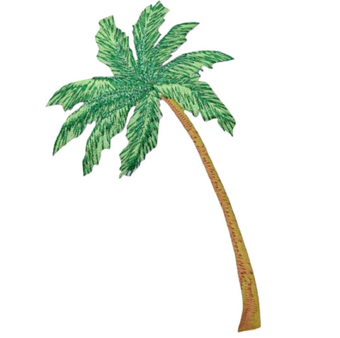 Palm Tree Applique Patch - Tropical Island Badge 4.75" (Iron on) - Patch Parlor
