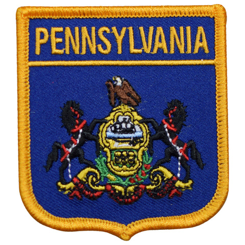 Pennsylvania Patch - Harrisburg, Pittsburgh, Philadelphia 2.75" (Iron on) - Patch Parlor