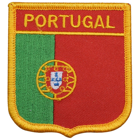 Portugal Patch - Iberian Peninsula, Azores, Madeira, Lisbon 2.75" (Iron on) - Patch Parlor