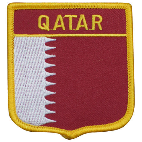 Qatar Patch - Arabian Peninsula, Persian Gulf, Gulf of Bahrain 2.75" (Iron on) - Patch Parlor