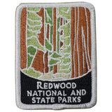 Redwood National Park Patch - Embroidered Humboldt California Badge 2-7/8" (Iron On)