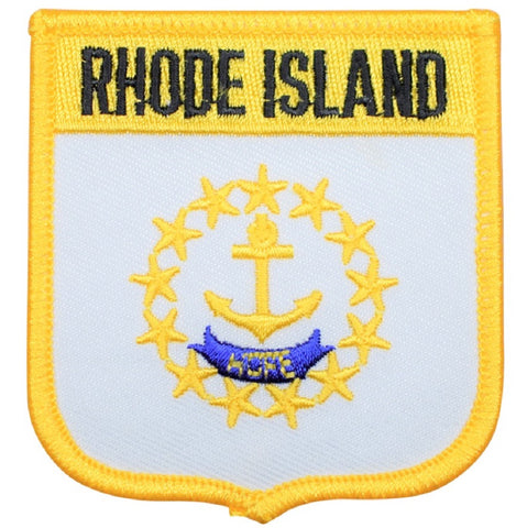 Rhode Island Patch - New England, Providence, RI Badge 2.75" (Iron on) - Patch Parlor