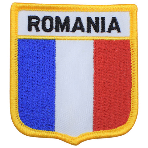 Romania Patch - Bucharest, Cluj-Napoca, Timisoara, Constanta 2.75" (Iron on) - Patch Parlor