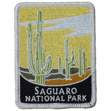 Saguaro National Park Patch - Embroidered Arizona Desert Badge 2-7/8" (Iron On)