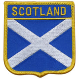 Scotland Patch - Untied Kingdom, Edinburgh, Glosgow 2.75" (Iron on) - Patch Parlor
