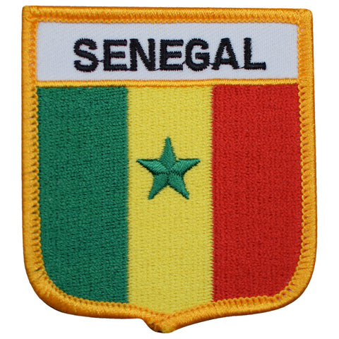 Senegal Patch - Dakar, Gambia River, West Africa 2.75" (Iron on) - Patch Parlor