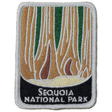 Sequoia National Park Patch - Embroidered Redwood Trees & California Badge 2-7/8" (Iron On)