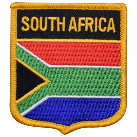 South Africa Patch - Pretoria, Bloemfontein, Cape Town, Johannesburg 2.75" (Iron on) - Patch Parlor