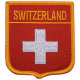 Switzerland Patch - Bern, Alps, Jura, Zürich, Geneva 2.75" (Iron on) - Patch Parlor