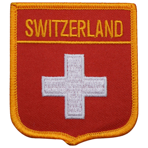 Switzerland Patch - Bern, Alps, Jura, Zürich, Geneva 2.75" (Iron on) - Patch Parlor